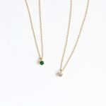color: 14K gold-white diamond 40cm