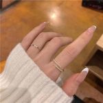 color: 14K Gold / size: Open Ring