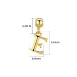 color: E (single pendant) / Style: white gold