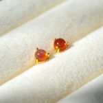 color: Orange Red Opal-Gold