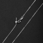color: Necklace (45cm) / Style: white gold
