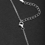 color: 1.25mm/45cm cross chain / Style: White gold single chain