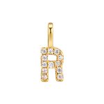 color: R (single pendant) / Style: 18K Gold