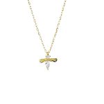 color: 14K Gold-White Diamond