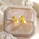 color: Wave Ring-Gold / size: opening adjustable]