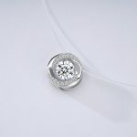 color: Smart Heart Necklace (40+5cm) / Style: White gold 45cm
