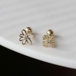 color: 18K gold pair (with screw plug)