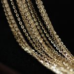 color: Gold 40+5cm adjustable