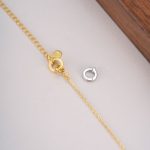 color: Round Trim Buckle / Style: white gold