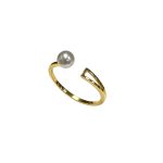 color: 14K Gold / size: Open Ring