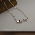 color: Gold / size: 45cm adjustable