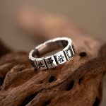 color: Mahjong ring / size: Opening adjustable