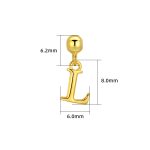 color: L (single pendant) / Style: white gold