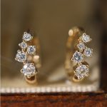 color: Large 18K Gold Pair