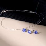 color: Fireworks Chetan Zirconium / Style: Necklace: 6mm (45cm long)