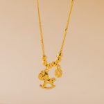 color: Ice Ice Trojan Necklace-Gold