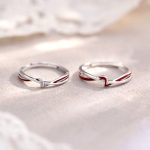 color: White gold "female" inner diameter 17mm / size: Opening adjustable