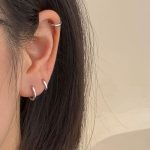 color: White gold inner diameter 6mm