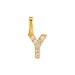 color: Y (single pendant) / Style: 18K Gold
