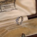 color: Large White Gold Pair