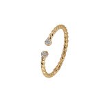 color: 14K Gold / size: Open Ring