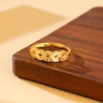 color: GOLD / size: Opening adjustable