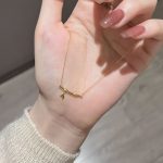 S925 Sterling Silver Gold Plated Bamboo Necklace Women's Light Luxury Bamboo Leaf Pendant High Rise Clavicle Chain Ouni Na