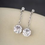 color: White Zirconium Rose Cut / Style: white gold