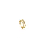 color: 14K Gold / size: Open Ring