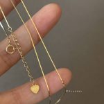 color: Gold / size: 40+5cm extended chain