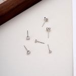 color: white gold / Style: 3mm