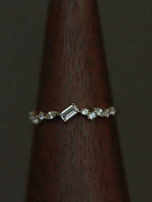S925 Sterling Silver Gold-plated Minimalist Ring Exquisite and Small Zirconium Diamond Soft All-match Aesthetic Elegant Ring for Women HME