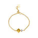color: November [Golden Zirconium]] / size: white gold