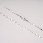 color: 0.7mm melon seed chain / Style: 45cm