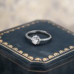 color: White gold-white zirconium / size: Opening adjustable