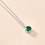 color: Green Pointy (May) / Style: white gold