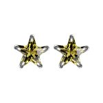 color: August (middle olive green zirconium) / Style: white gold