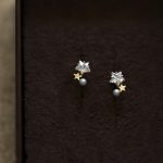 color: Gold Pair (with Silver Ear Plug)