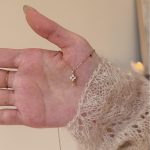 Mini Lucky Key ~ S925 Silver Plated 18K Gold Sweet Wind Four-leaf Clover Clavicle Chain Delicate Light Luxury Necklace