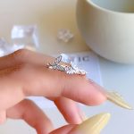 color: Butterfly Ring / size: Opening adjustable