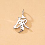 color: L6 Liao [single pendant]] / Style: white gold