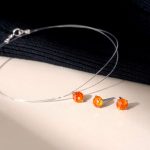 color: Fireworks Chefinda Zirconium / Style: Necklace: 6mm (45cm long)