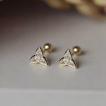 color: 14K gold pair (with plug)