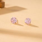 color: Pink 6mm / Style: White gold (only with tremella plug)