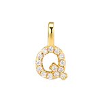 color: Q (single pendant) / Style: 18K Gold