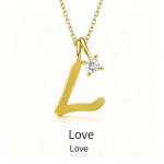 color: 14K Gold L-Chain Set