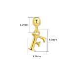 color: F (single pendant) / Style: white gold