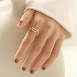 color: 14K Gold / size: Opening adjustable