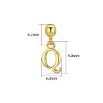 color: Q (single pendant) / Style: white gold
