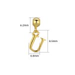 color: U (single pendant) / Style: white gold